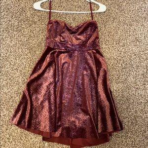 Free People flowy velvet dress